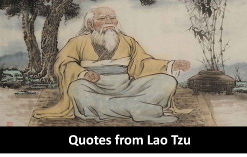 Quotes and sayings from Lao Tzu